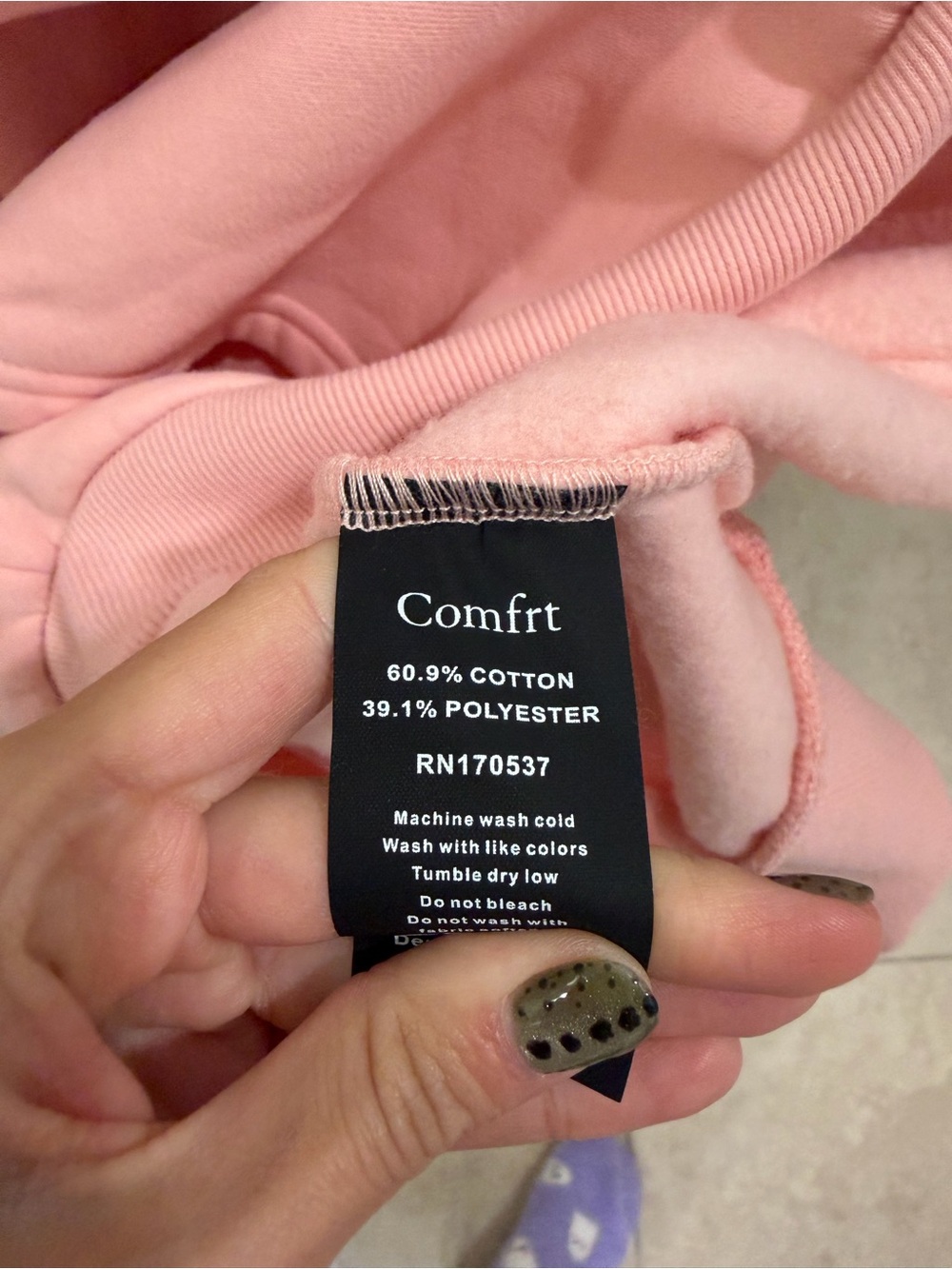 Comfrt X-Large Pink Hoodie. 💕⚡️ - Picture 4 of 4